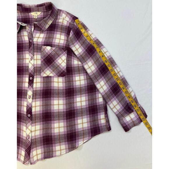 Purple Plaid Shirt Alt ASO Bella Swan Twilight Eclipse XXL - Picture 9 of 13